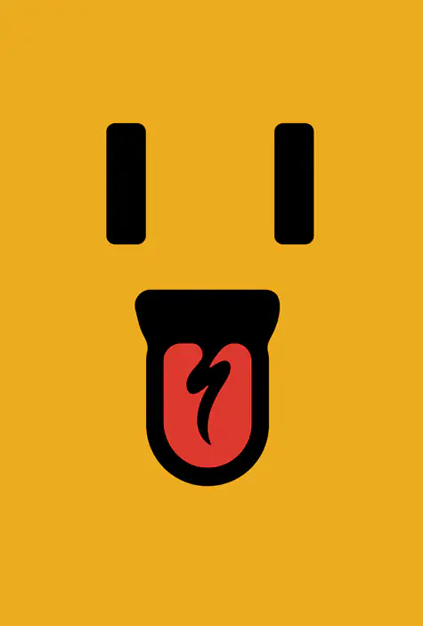 Specialized smiling face